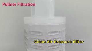 30-дюймовый плиссированный фильтрующий картридж из ПТФЭ для давления воздуха