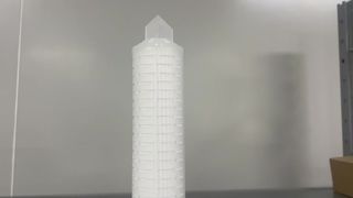 10-дюймовый плиссированный фильтрующий картридж из полипропилена с полипропиленовым сердечником