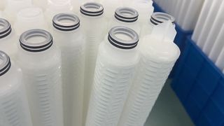 40-дюймовые полипропиленовые гофрированные картриджи для фильтров для воды с торцевой крышкой 226/Fin