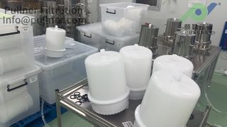 10-дюймовый интегрированный мешкообразный фильтрующий картридж серии PRS для применений в новой энергетике