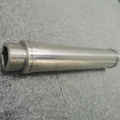 Металлический фильтрующий картридж серии PHSV со спиральным сварным ребром и V-образным проводом для высокопрочной фильтрации