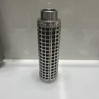 Фильтровый картридж из нержавеющего стали с высокой температурной устойчивостью, размерами пор и большой площадью фильтрации