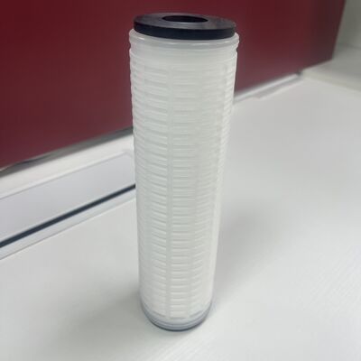 10Inch Polypropylene Pleated Filter Cartridge for High Flow Water and Beverage Filtration