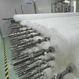 PHFZ серия Backflushable Pleated Filter Cartridge для удаления железа в конденсатной воде электростанции с 40 "и 30" сварной конструкции