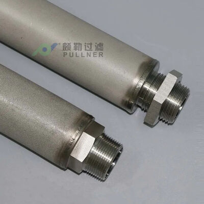 10-дюймовый фильтрующий картридж из спеченной сетки из нержавеющей стали 316L с высокой термостойкостью и коррозионной стойкостью для применений с высоким расходом