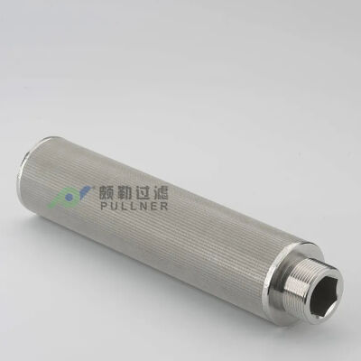 10 дюймовый 316L многослойный фильтр из нержавеющей стали с высокой температурой и коррозионной устойчивостью для применения с высоким потоком