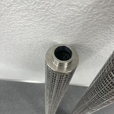 Фильтровый картридж из нержавеющей стали с высокой пропускной способностью