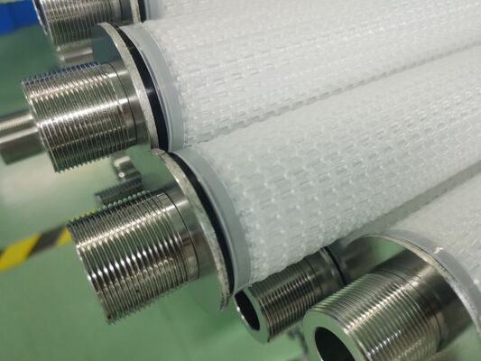 Патрон фильтра с высокой пропускной способностью и намоткой струны с сотовой структурой для установки по очистке морской воды