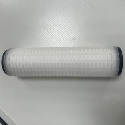 10Inch Polypropylene Pleated Filter Cartridge for High Flow Water and Beverage Filtration