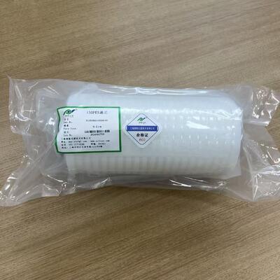 130 мм наружного диаметра с плитёвым фильтрующим картриджем с высоким потоком 200 л/мин и 2 м2 площадью фильтрации