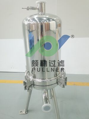 ISO certified SS304/316L Multi-Cartridge Filter Housing for RO Pretreatment & Industrial Water Treatment
