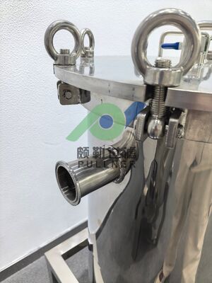 Корпус многокартриджного фильтра SS304/316L с высоким расходом, сертифицированный по стандарту ISO, для предварительной очистки обратного осмоса и промышленной водоподготовки