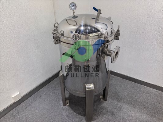 ISO certified SS304/316L Multi-Cartridge Filter Housing for RO Pretreatment & Industrial Water Treatment