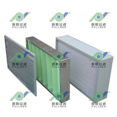 Panel Air Filter for HVAC and Ventilation Systems with High-Efficiency Filtration and Customizable Efficiency Grades