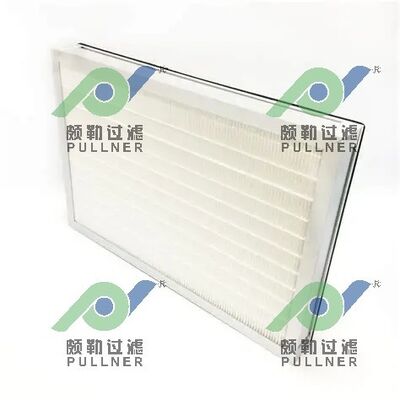 V-Bank Compact Air Filter with Mini-Pleated V-Bank for High-Efficiency Filtration and Customizable Efficiency Grades